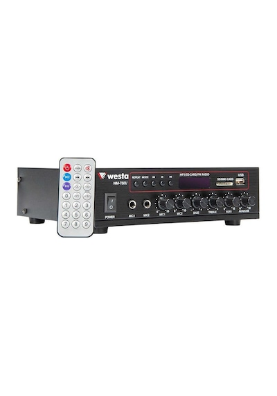 Luxury,80watt Usb,bluetooth, Sd Kart, Uzaktan Kumanda, Kısa Devre Koruma, Bas, Tiz Kontrol Seslendirme Anfisi