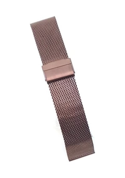 Hasır Kol Saat Kordonu Kalın Çift Kilit Bakır 26 Mm (Ø 2,40)