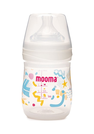 Mooma Neeko Konfeti Desenli Biberon 150 Ml Yavaş Akış 4 Adet