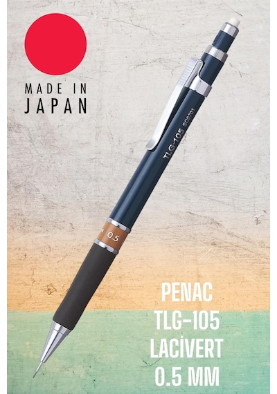 Tlg-105 Mekanik Kurşun Kalem, 0.5 Mm, Lacivert