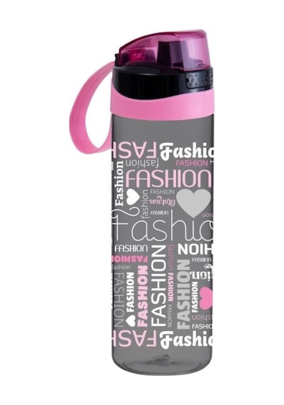 Herevin 161670-834 Motivasyon Desenli Matara 750 Ml Pembe