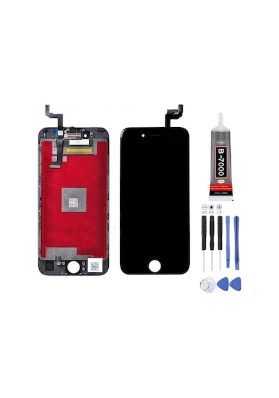 Apple Uyumlu iPhone 6s Lcd Ekran A+ Siyah + Montaj Kiti