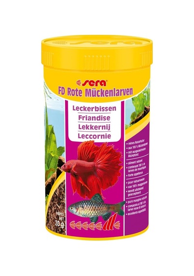 Fd Bloodworms Kan Kurdu Balık Yemi 50 Ml 4,5 Gr