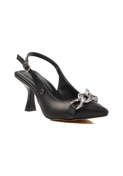 Pierre Cardin Pc-54739 Z Siyah Kadın Abiye Ayakkabı Stiletto Siyah
