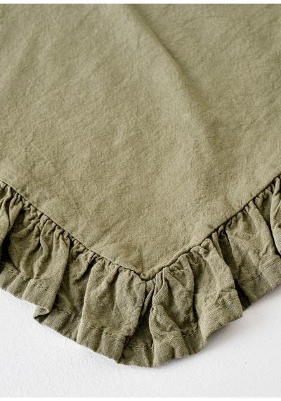 Bella Maison %100 Pamuk Elegance Amerikan Servis Haki 35x45 Cm Haki