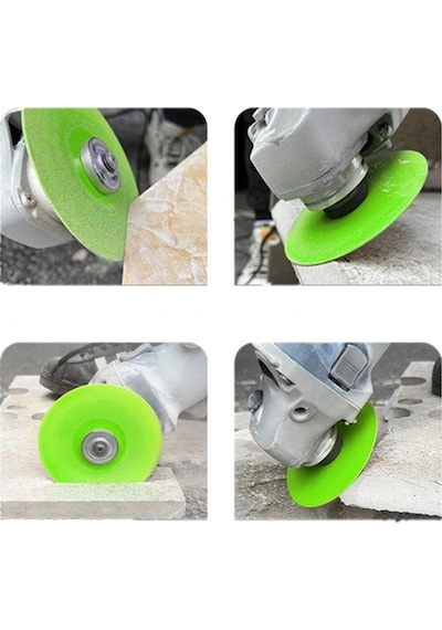 6234 Cam Seramik Şişe Kesme Taşlama Elmas Diski 100 Mm