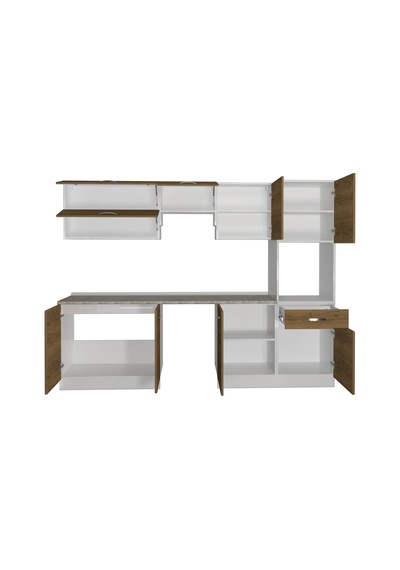 Decoraktiv Elite 280y Ankastre Boy Dolaplı Mdf Hazır Mutfak Dolabı - Tezgah Dahil - Naturel Pera Meşe Decoraktiv Elite 280y Ankastre Boy Dolaplı Mdf Hazır Mutfak Dolabı - Tezgah Dahil - Naturel Pera Meşe