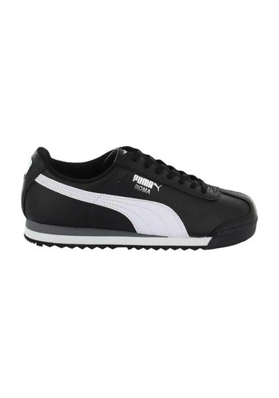 Puma Roma Basic Jr Kadın Siyah Spor Ayakkabı 35425901 Beyaz - Siyah