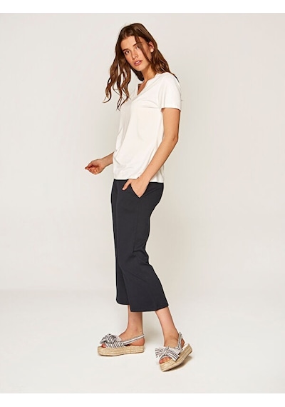 Faik Sönmez Straight Fit Örme Capri 00057 001