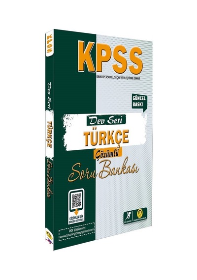 KPSS Türkçe Dev Seri Soru Bankası Çözümlü- Tasarı Akademi