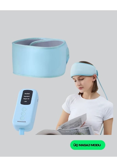 Muratech Evde Spa Etkisi Sunan Isıtmalı Baş Masaj Cihazı Çok Renkli