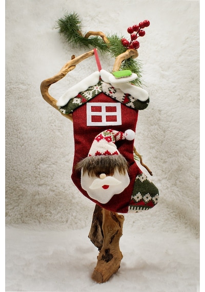 Lüx Noel Çorap Yılbaşı Süsü