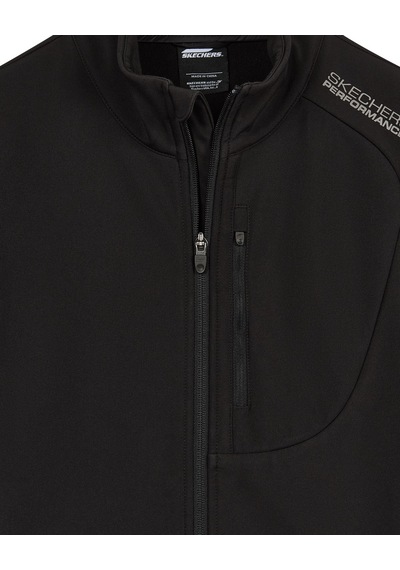 Skechers M Softshell Basıc Jacket Erkek Siyah S2620129-3817