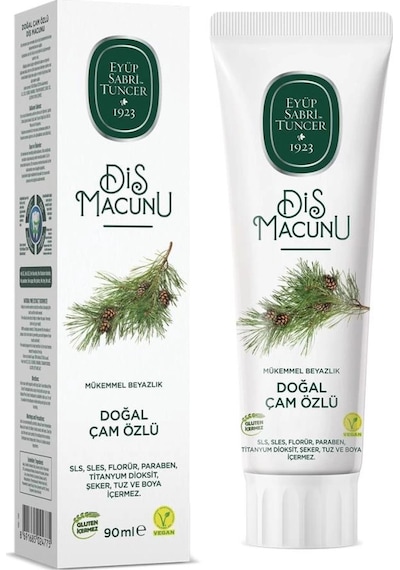 Mey İthalat Doğal Diş Macunu 90 Gr Çam Özlü