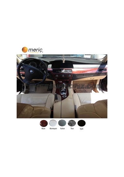 Meriç® Bmw 5 E60 / E61 Ön Torpido Kaplama 8 Parça 2003-2009 (530158421)