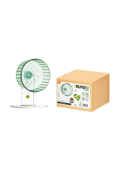 M-pets Turbo Training Hamster Çarkı Yeşil 19-24 Cm 244-61003.01