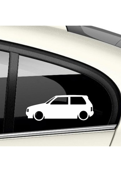 Fiat Uno Basık Araç Sticker Takımı