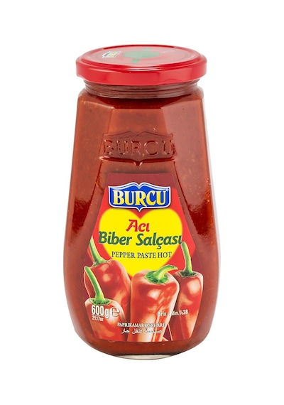Burcu Acı Biber Salçası Cam 600 G