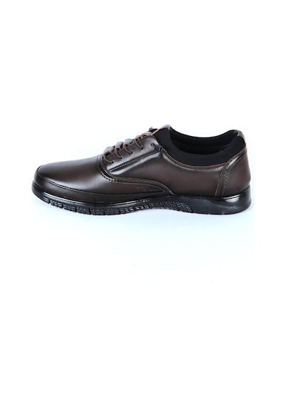 Dropland 7863-2 Antik Kahve %100 Deri Erkek Casual Ayakkabı Siyah