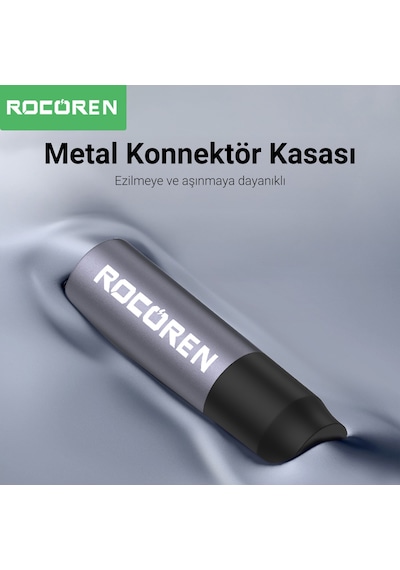 Rocoren 3.5mm Hi-fi Trs Aux Ses Kablosu 5 Metre