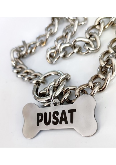 Isimli Köpek Tasması, Köpek Künyesi,Köpek Zinciri, Köpek Isimlik