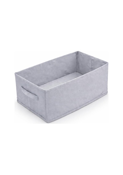 Tr Ordena 4'lü Gri Dolap İçi Düzenleyici Katlanabilir Organizer, 45x24x20 Cm Genel