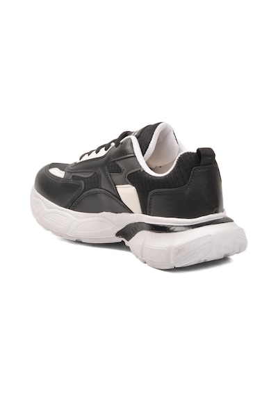 301 G Siyah-beyaz Mevsimlik Unisex Spor Ayakkabı Sıyah - Beyaz