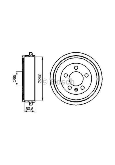 Bosch 0986477133 Fren Kampanası Cordoba Ibiza Iv V Fabia Polo 1.2 1.4 1.6 1.8 1.9 2.0 01- 600609617