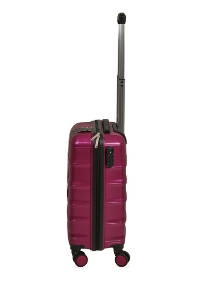 Avvıoo Pp Kabin Boy Valiz - Mürdüm - 58x33x23 Cm Çok Renkli