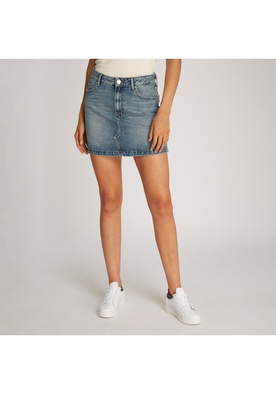 Tommy Hilfiger Dnm Mini Hw Sam Kadın Lacivert Etekdüzww0ww44334 Mavi
