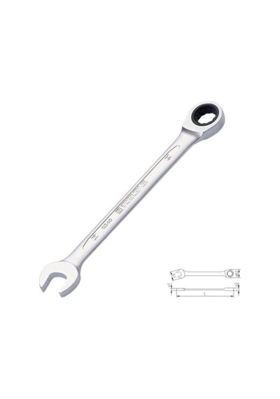 İzeltaş 24 Mm Cırcır Kombine Anahtar