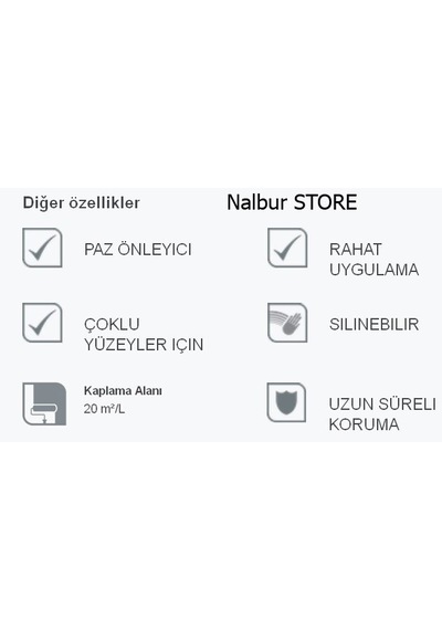 Marshall Enamel(Dekoratif) Parlak Yağlı Boya-2,5Lt=3,5Kg-Ahşap Me (306483464)