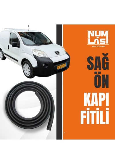 Peugeot Bipper Panelvan Sağ Ön Kapı Fitili-a Kalite-numlas-nm4501
