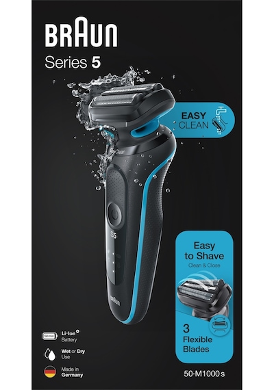 Braun Series 5 M1000S Kablosuz Tıraş Makinesi