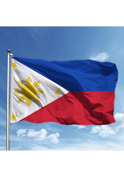 Filipinler Bayrağı 70 105 Tek Ebat
