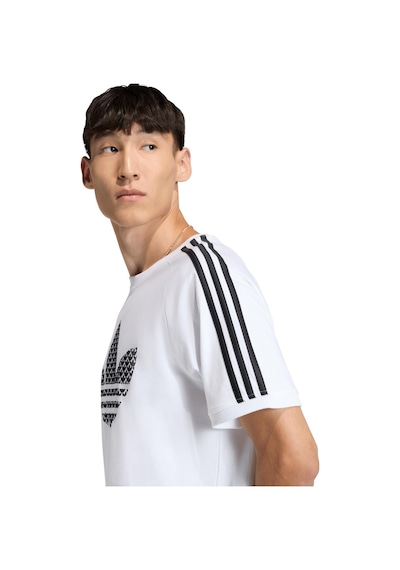 Kd1360-e Adidas Monogram 3s T Erkek T-shirt Beyaz Kd1360-e Beyaz