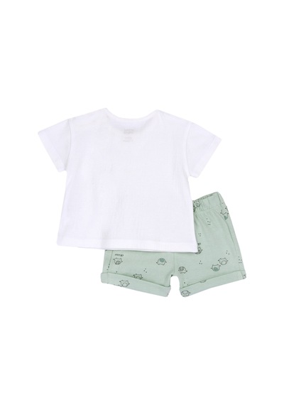 Chicco Takım / T-shirt+pantalon 09073896000000 000051 Lıght Green Açık Yeşil