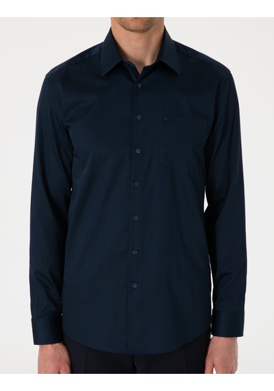 Pierre Cardin Erkek Lacivert Gömlek Basic 50302972-vr033 Lacivert