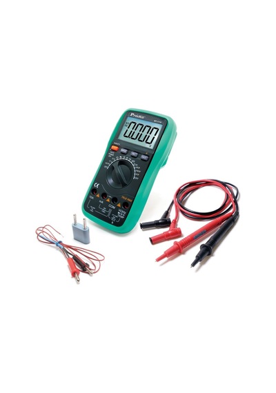 Ten,proskit Mt-1710 True Rms Dijital Multimetre, 3-3/4 Gerçek Rms Otomatik Aralık Multimetresi
