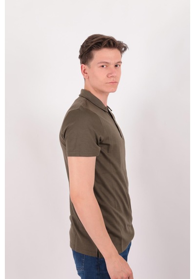 Fıve Pocket Five Pocket Fp24b2022 Erkek Pike Modal Polo Yaka T-shırt Haki