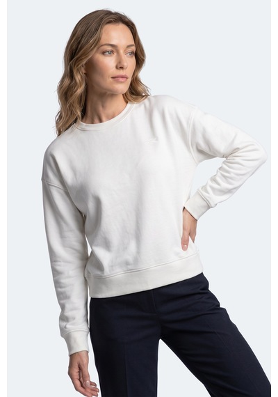 Slazenger Kunto I Kadın Ekru Sweatshırt