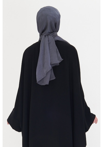 Hürrem Bone Antrasit Düz Klasik Şal Turlu Polyester Lüx Janjan 202126 25 Antrasit