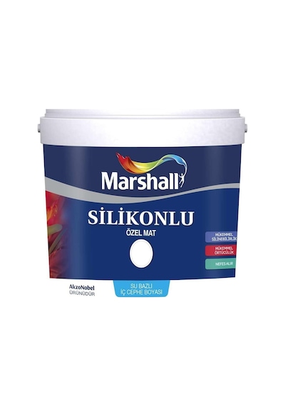 Silikonlu Özel Mat Bw Baz Iç Cephe Boyası 7,5 Lt