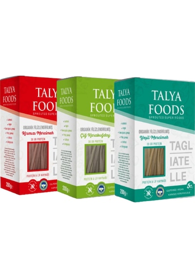 Talya Foods Glutensiz Taglıatelle 3 x 200 G