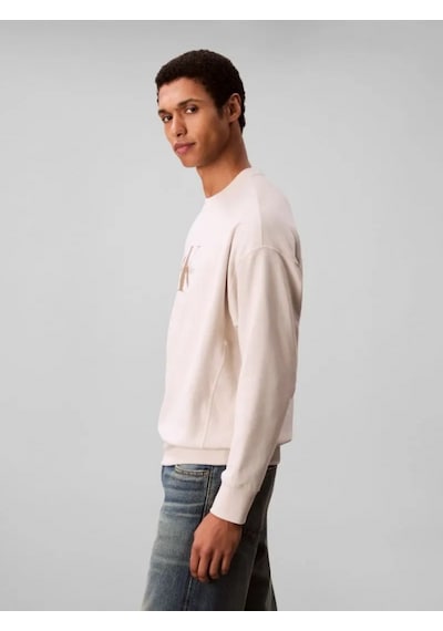 Calvin Klein Jeans Uzun Kollu 350gr Penye Monologolu Bisiklet Yaka Erkek Beyaz Sweatshirt Lv04rd242g Beyaz Calvin Klein Jeans Uzun Kollu 350gr Penye Monologolu Bisiklet Yaka Erkek Beyaz Sweatshirt Lv04rd242g Beyaz
