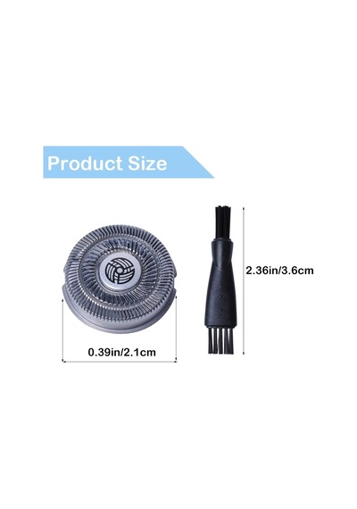 Sw-s7105 Yedek Tıraş Makinesi Başı Bıçakları Sw-s7105 Su Geçirmez Elektrikli Tıraş Makinesi Islak Ve Kuru Temiz Fırçalı Döner Tıraş Makineleri