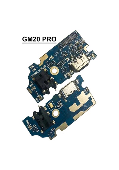 General Mobile Uyumlu Gm20 Pro Şarj Soketi Mikrofon Bordu Kulaklık Soket