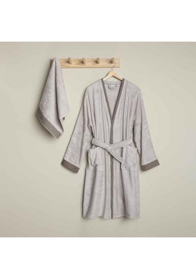 Linens Tesso Bambu S/m Bornoz Seti Taş