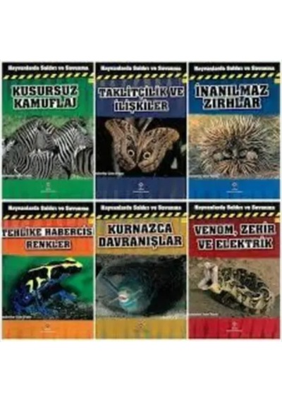 Tübitak Yayinlari Hayvanlarda Saldiri Ve Savunma 6 Kitap 10+Yaş 442841109