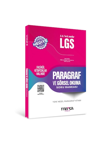 Marka 5.6.7. Ve 8. Sınıf Lgs Paragraf Ve Görsel Okuma Soru Bankası Marka Yayınları